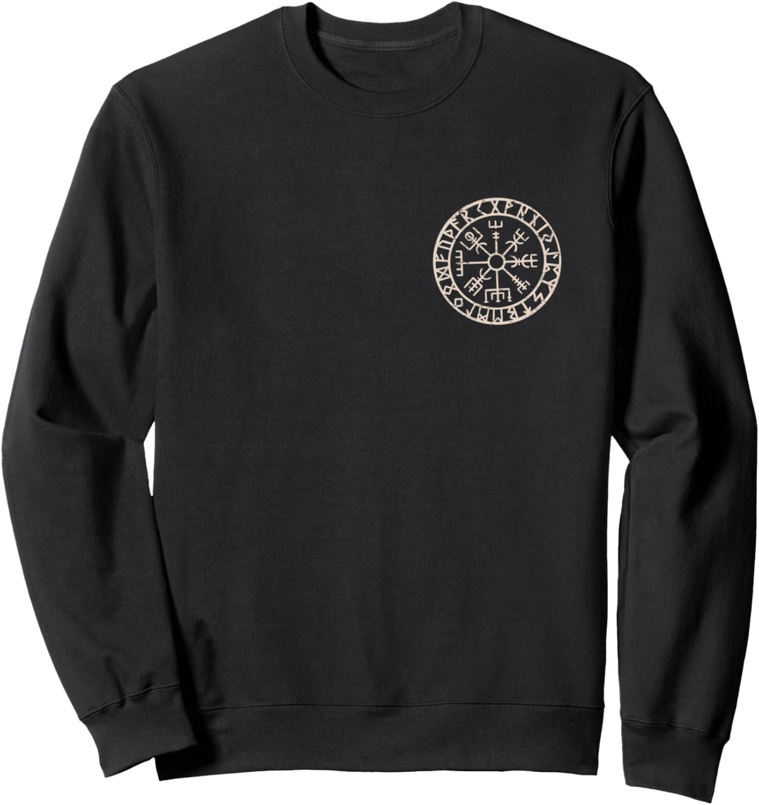 Nordische Mythologie Odin Wolf Valhalla (Zurück) Sweatshirt