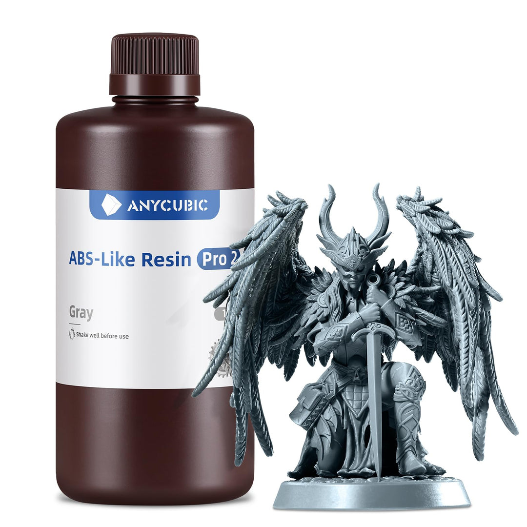 ANYCUBIC ABS-Like Resin Pro 2, 3D Drucker Resin mit erhöhter Festigkeit und Zähigkeit, Hoher Präzisi