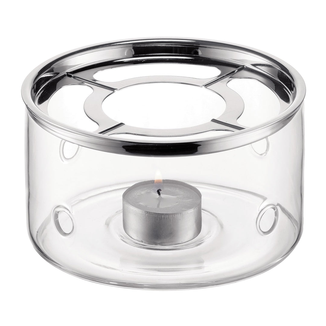 Bodum Stövchen, Glas, Argent, Transparent