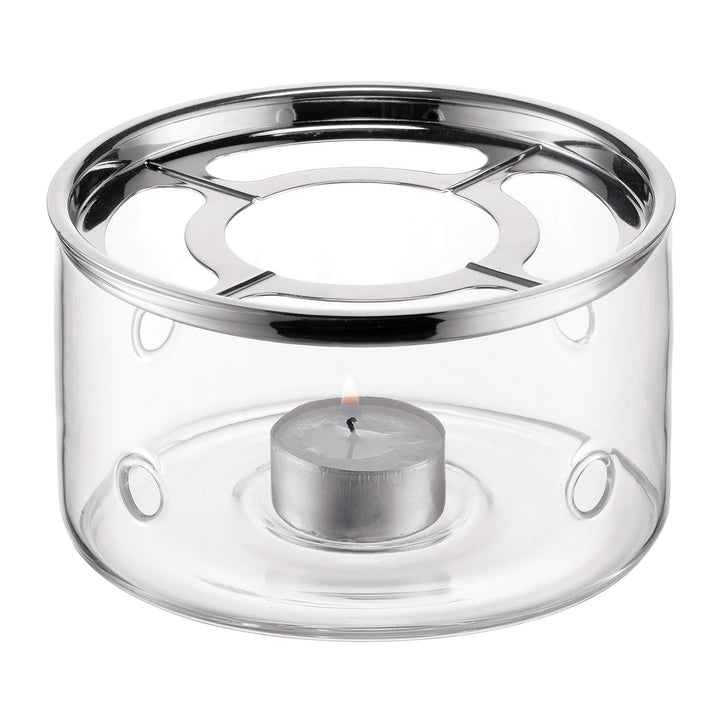 Bodum Stövchen, Glas, Argent, Transparent