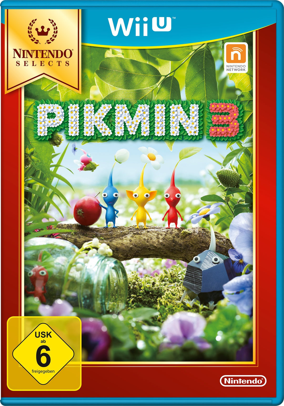 Pikmin 3 - Nintendo Selects - [Wii U] Nintendo Wii U Pikmin 3 Disk, Nintendo Wii U Pikmin 3 Disk