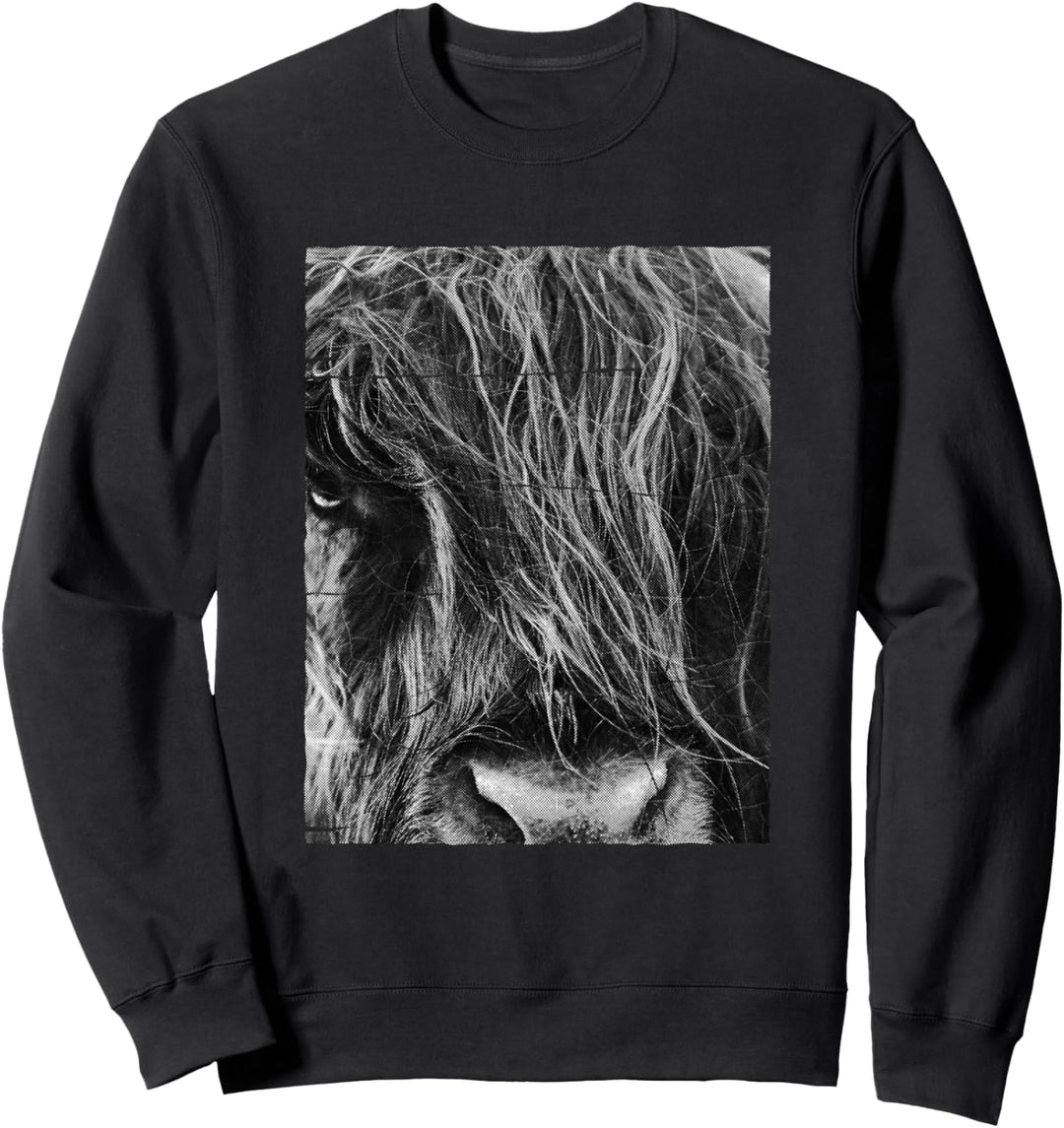 Hochlandrind Hochland Rind Highland Cow Vintage Sweatshirt