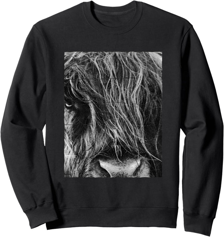 Hochlandrind Hochland Rind Highland Cow Vintage Sweatshirt