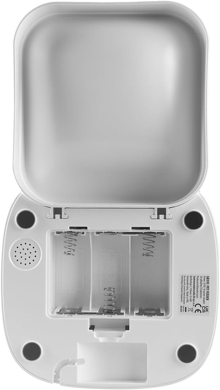 Green Blue Automatischer Futterspender für Haustiere 6 Liter | bis zu 8 Mahlzeiten pro Tag programmi