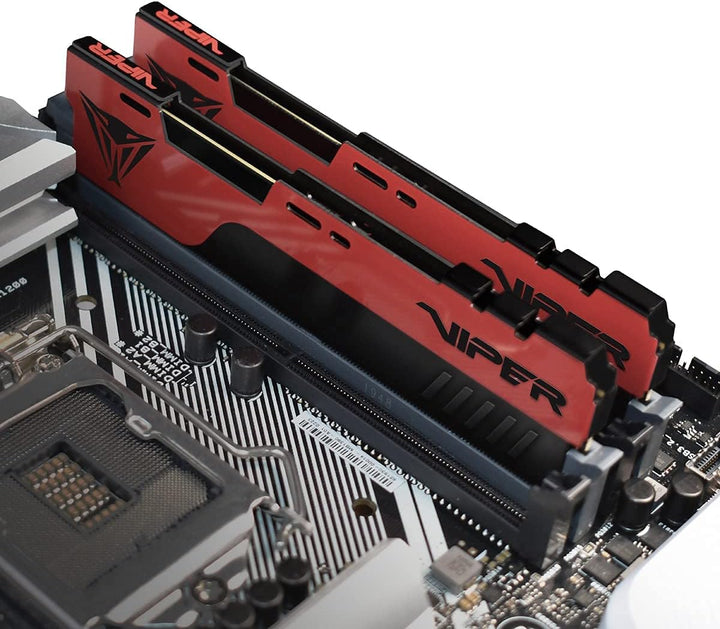 Patriot Memory Viper Elite II DDR4 32GB (1x32GB) 3600MHz Gaming Arbeitsspeicher Schwarz/Rot