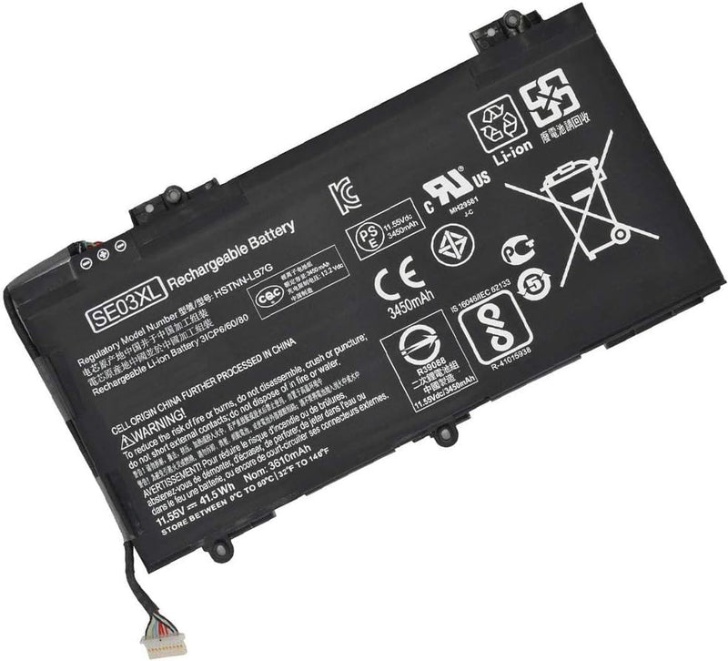 XITAIAN 11.55V 41.5Wh SE03XL HSTNN-LB7G HSTNN-UB6Z TPN-Q171 849908-850 Ersatz Laptop Akku für HP Pav