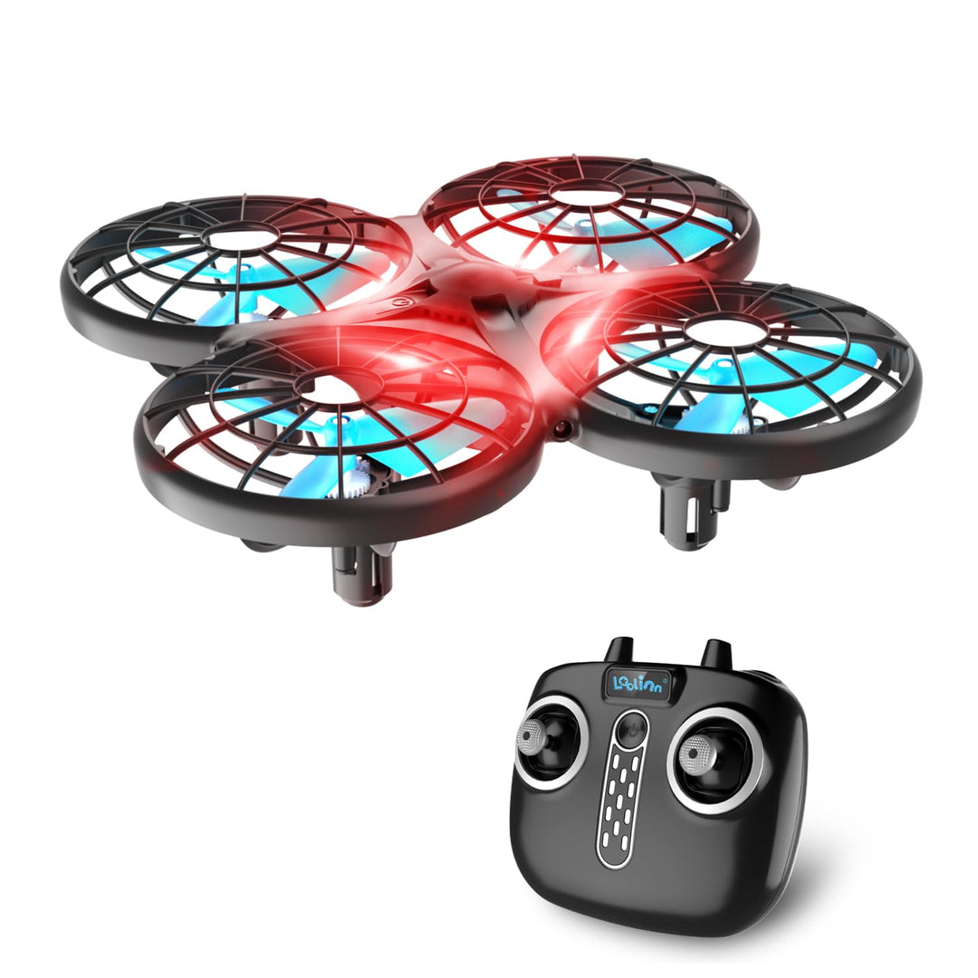 Loolinn | Drohne für Kinder Geschenk - Mini Drohne, RC Quadrocopter mit Antikollisionstechnologie /