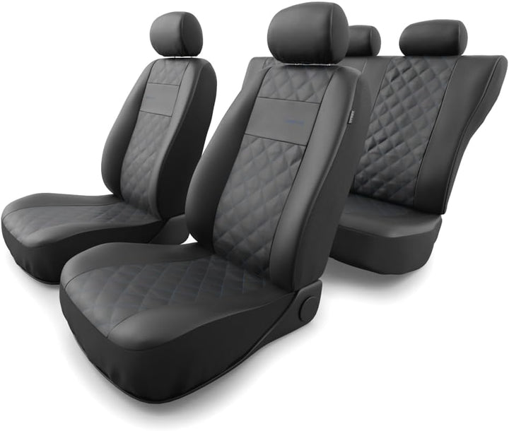 Mossa - Universal Sitzbezüge Auto kompatibel mit VW Volkswagen Tiguan I, II, III (2007- ) - Autositz
