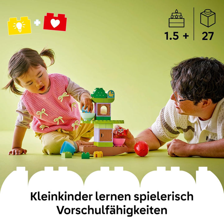 LEGO DUPLO Baum zum Balancieren und Stapeln, entwicklungsförderndes Spielzeug, Bauset für Kleinkinde