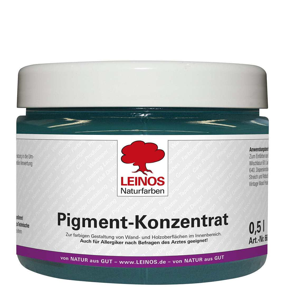 Leinos 668 Pigment-Konzentrat 330 Spinell-Tuerkis 500ml 500ml 330 Spinell-Tuerkis, 500ml 330 Spinell