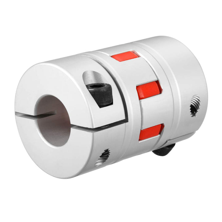 sourcing map Wellenkupplung 24mm bis 24mm Bohrung L78xD55 Flexibles Kupplungsgelenk für Servo Schrit