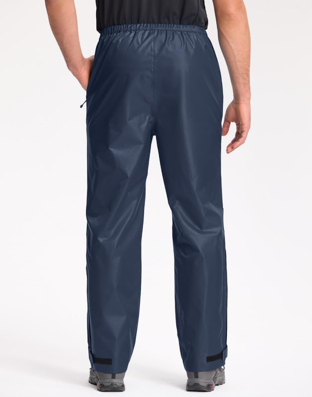 Pioneer Camp Regenhose Herren Wasserdicht 20000mm Leichte Packbar Fahrrad Überhose Winddichte Atmung