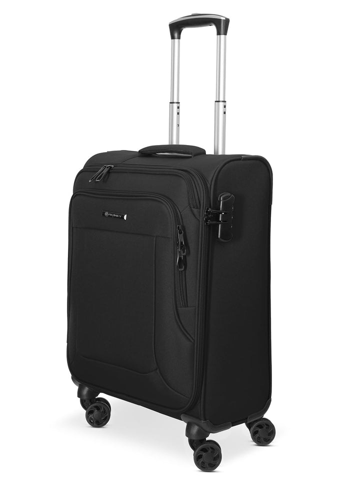 Franky Melbourne 3.0 Handgepäck Koffer | Weichgepäck Trolley mit 4 Rollen, arretierbarer Griff, Hemd