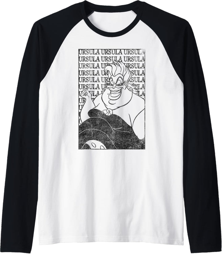 Disney Little Mermaid Ursula Card Poster Raglan