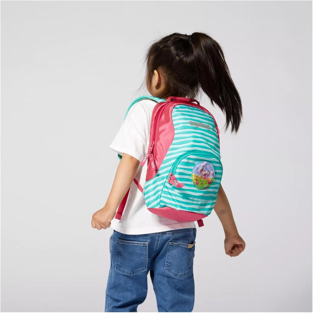 ergobag Ease Small Freizeitrucksack, Kindergartenrucksack, 6 Liter, 270 g S Bärta - Türkis, S Bärta
