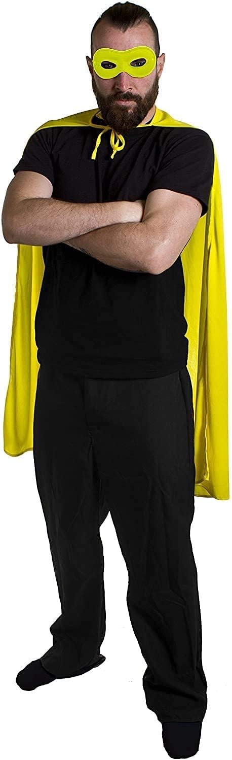 Erwachsene Superhero Cape und Masken perfekt für jeden Hero oder Bösewicht Fancy Dress Party für Her