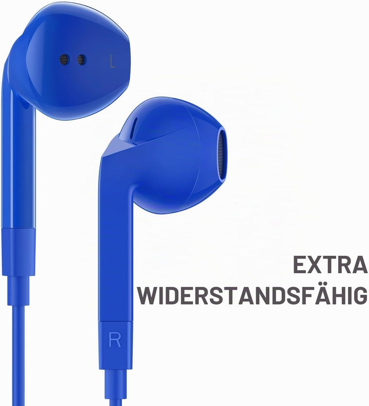 LUDOS FEROX USB C Kopfhörer, 5 Jahre Garantie für iPhone 16 15 Pro Max Plus Samsung Galaxy S24 S23 U