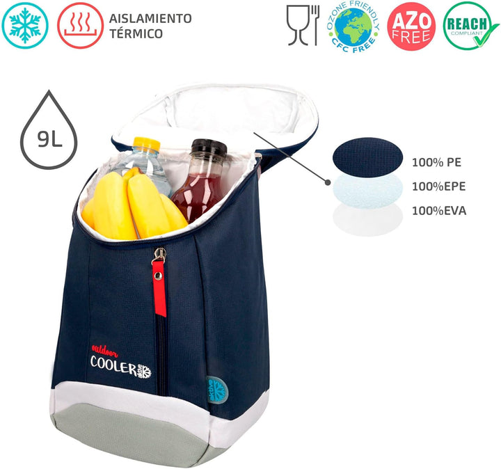 Aktive 80730 - Thermorucksack 9 Liter