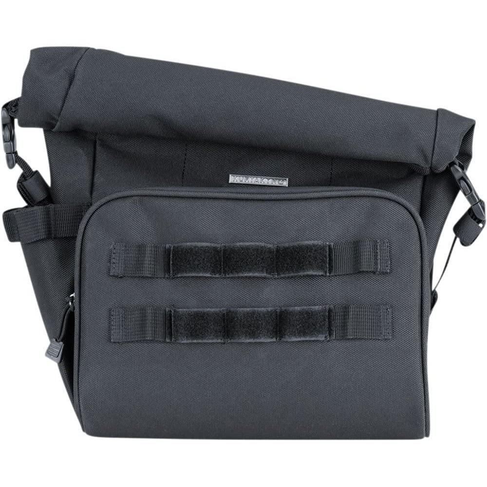 Kuryakyn 5170 Hoodrat Swing Arm Motorcycle Bag: Weather Resistant with MOLLE Attachment Points and Z