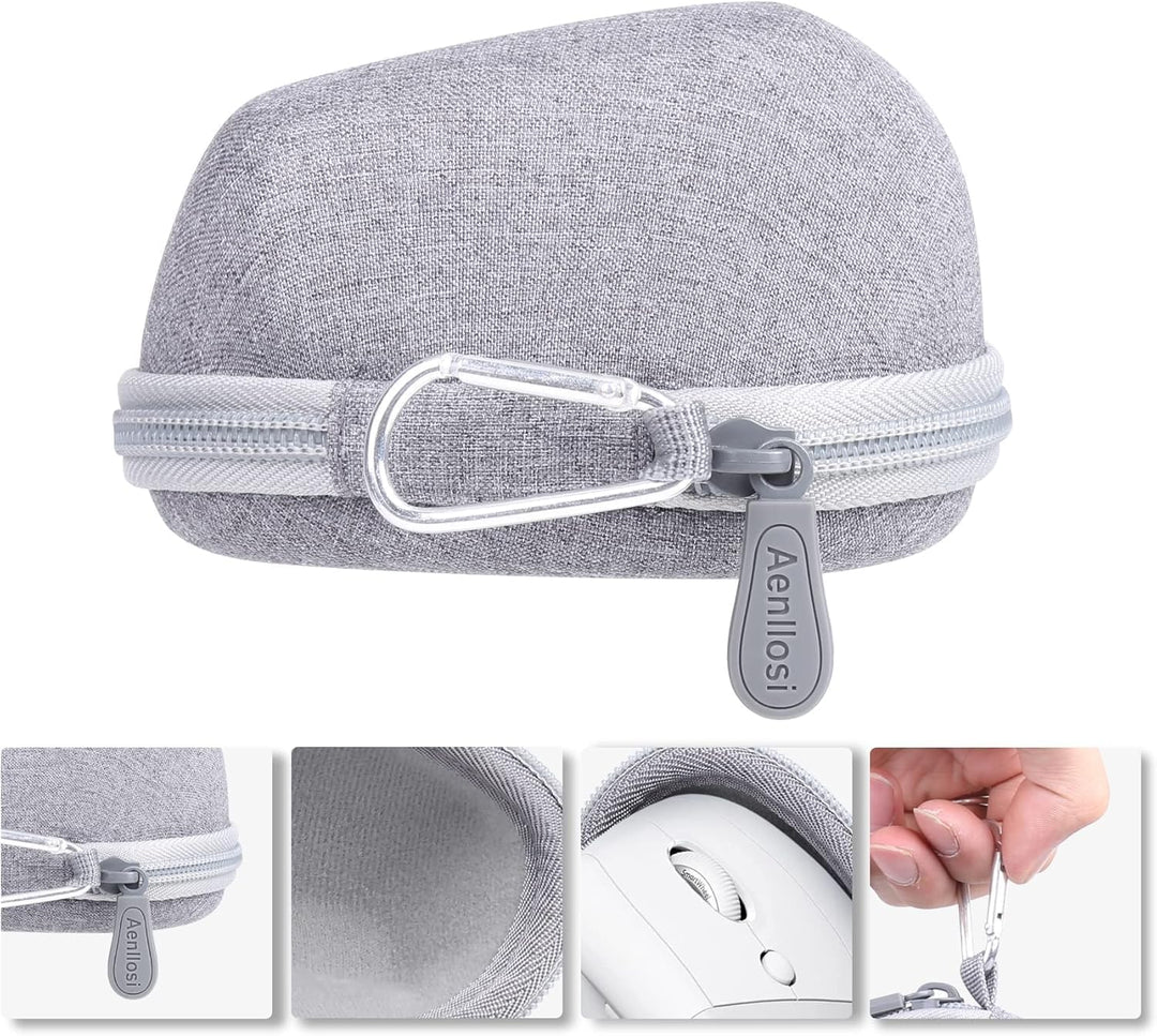 Aenllosi (Nur Tasche) Hart Hülle Tasche für Logitech Lift Rechts Vertikale Ergonomische Kabellos Blu
