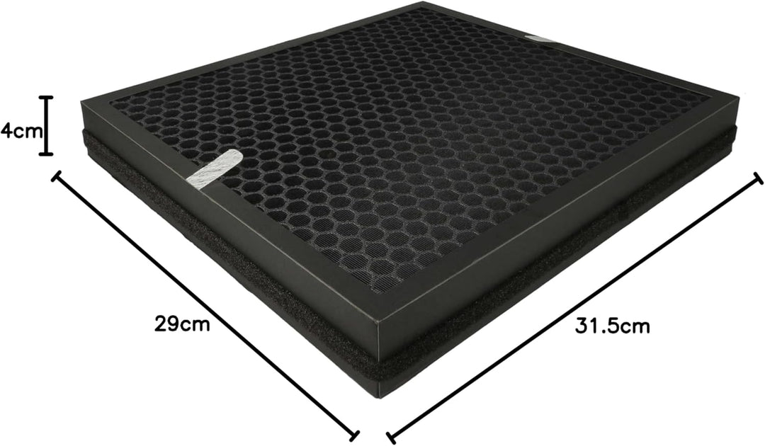 vhbw Kombifilter kompatibel mit Philips 2-in-1 Kombigerät AC4080/10 (Luftreiniger & Luftbefeuchter)