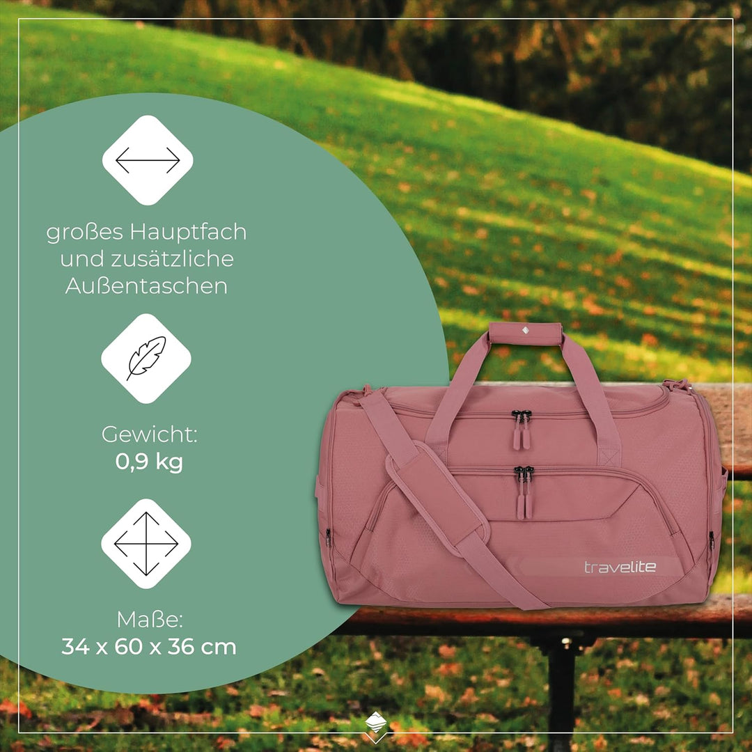travelite grosse Reisetasche Grösse L, Gepäck Serie KICK OFF: Praktische Reisetasche für Urlaub und