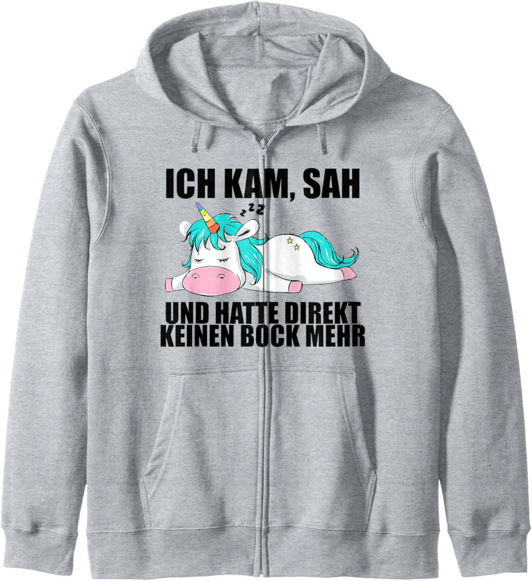 Lustige Sprüche Einhorn Mitarbeiterin Arbeitskollegin Büro Kapuzenjacke