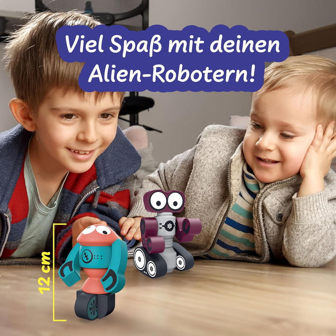 Science4you DIY Magnetische Roboter für Kinder – Magnetbaustein-Set Perfekt zum Stapeln, Magnetspiel
