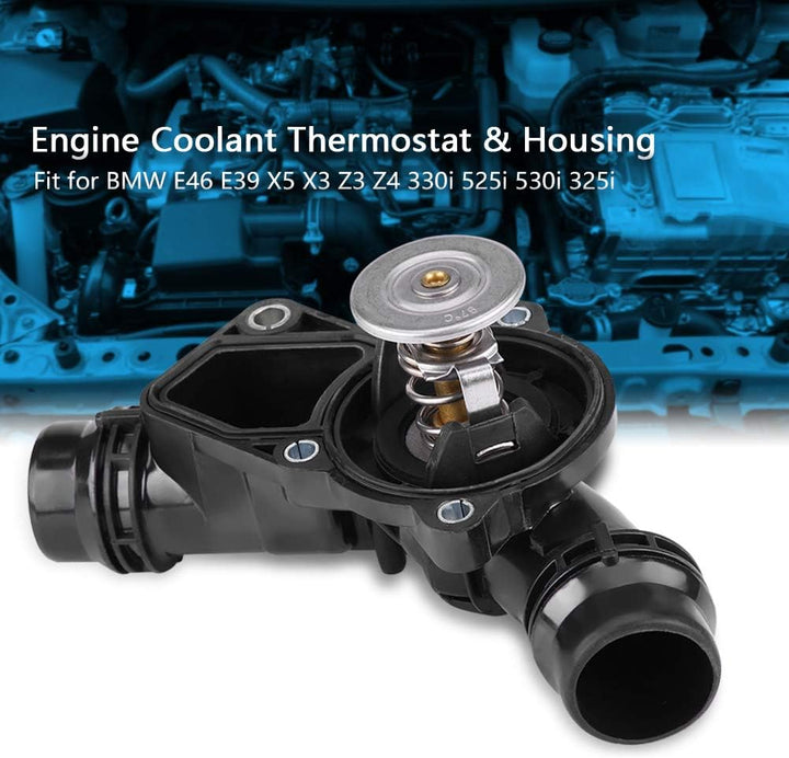 Motorkühlmittel-Thermostatgehäuse 11531437040 für BMW E46 E39 X5 X3 Z3 Z4 330i 525i Kfz-Motorkühlmit