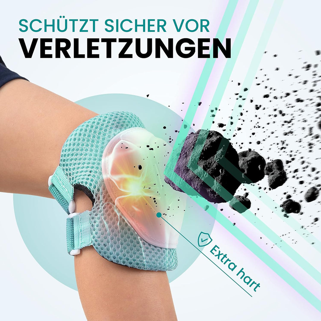 Schoner Inliner Kinder - TÜV Rheinland GS Zertifizierung - Flash Skateboard-Schutzausrüstung Inliner