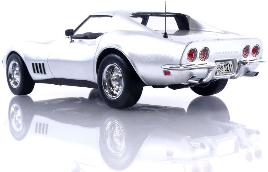 Norev Chevrolet Corvette C3 1969 Silber Modellauto 1:18