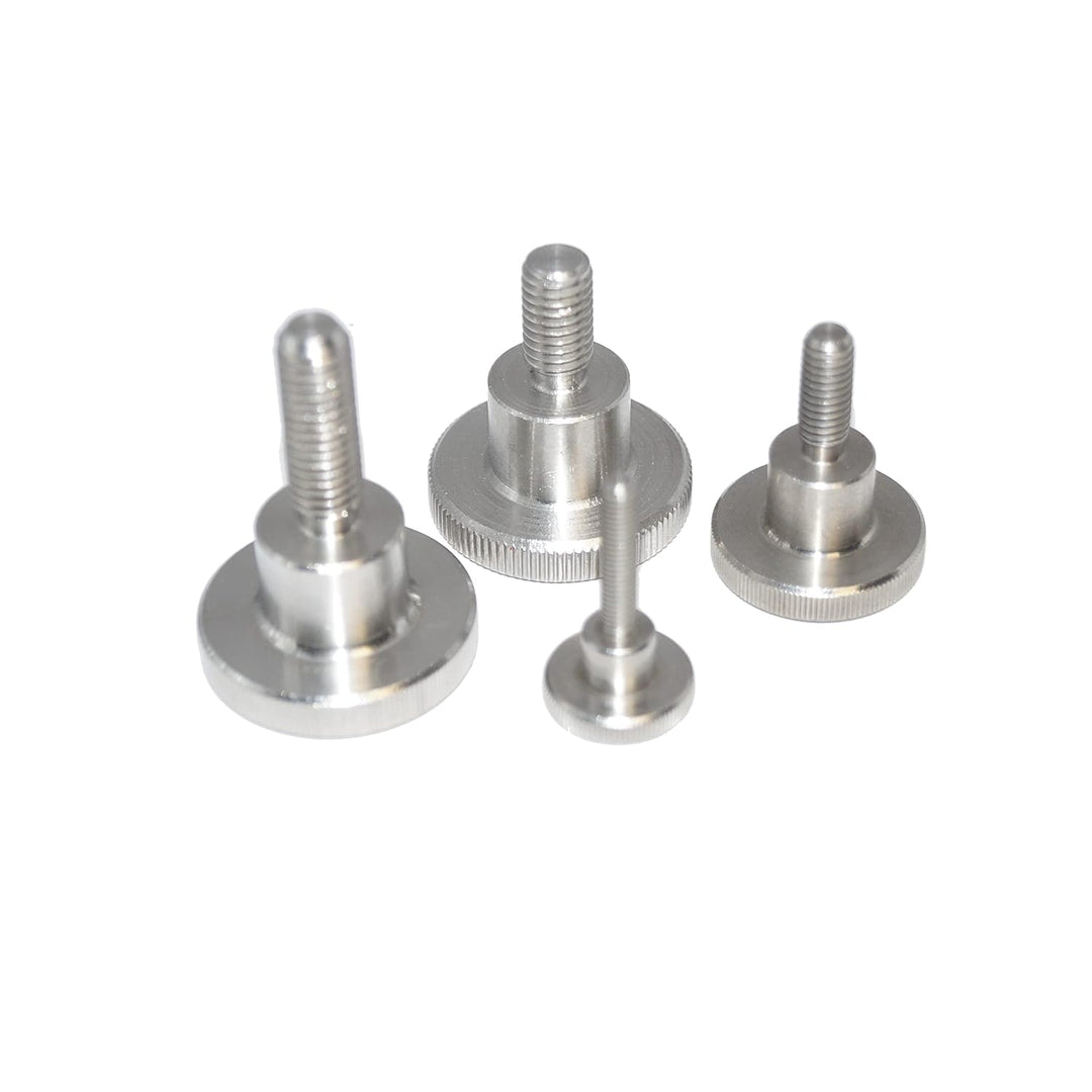 Rändelschrauben M8X20 10 Stück Stellschrauben DIN 464 A1 Edelstahl (1.4305) rostfrei, VA Niro, hohe