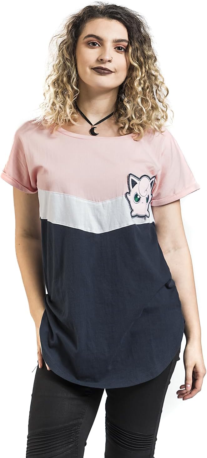 Pokémon Pummeluff Frauen T-Shirt Multicolor