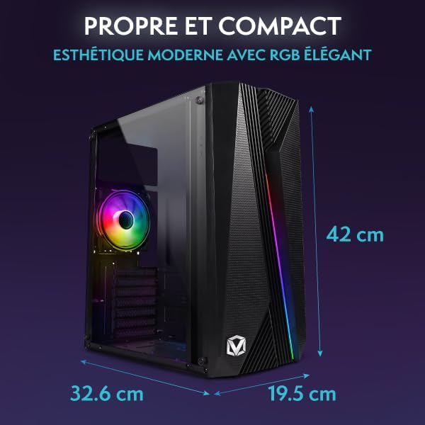 Vibox I-31 Gaming PC - Quad Core AMD Ryzen 3200G 4GHz - Radeon Vega 8-16GB RAM - 1TB SSD - Windows 1