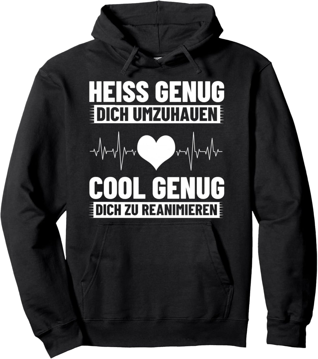 Notarzt Rettungssanitäter Rettungshelfer Krankenschwester Pullover Hoodie