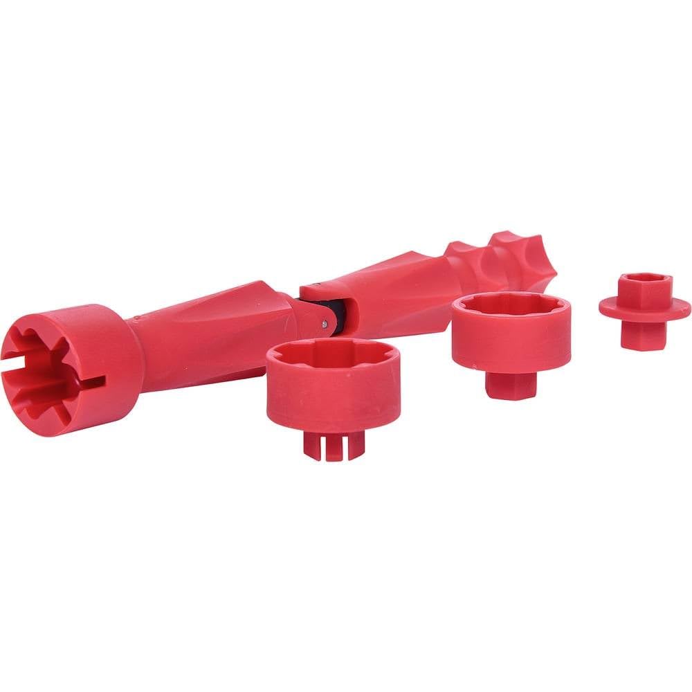 KS Tools 123.0035 WC-Sitz Montageschlüssel-Satz, 4-teilig