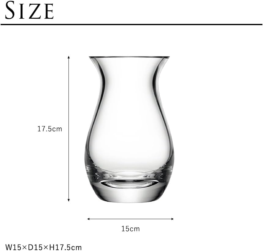 LSA Flower Kleine Bouquet Vase, Höhe 17,5 cm, Klar Bouquet H17.5cm, Bouquet H17.5cm