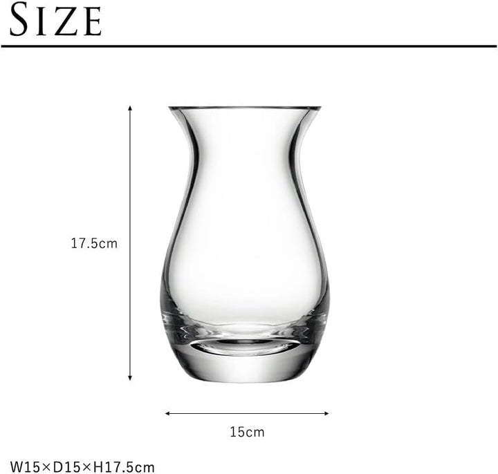 LSA Flower Kleine Bouquet Vase, Höhe 17,5 cm, Klar Bouquet H17.5cm, Bouquet H17.5cm