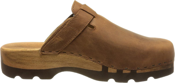 Woody Lukas Herren Clogs, 39 EU Tabacco