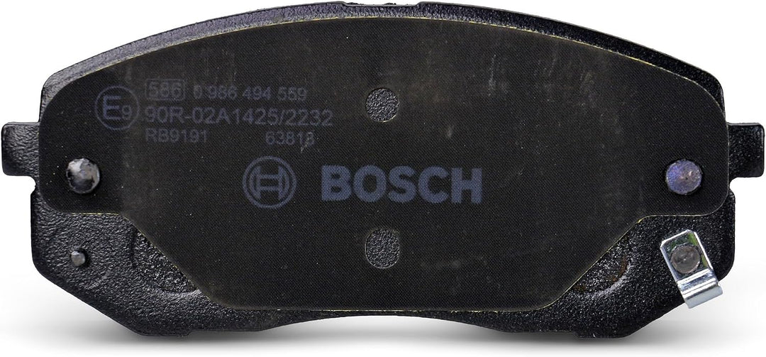 Bosch BP1480 Bremsbeläge - Vorderachse - ECE-R90 Zertifizierung - vier Bremsbeläge pro Set Einzelbet