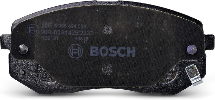 Bosch BP1480 Bremsbeläge - Vorderachse - ECE-R90 Zertifizierung - vier Bremsbeläge pro Set Einzelbet
