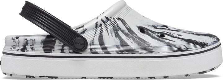 Crocs Unisex-Erwachsene Off Court Clog 36/37 EU Schwarz Weiss, 36/37 EU Schwarz Weiss