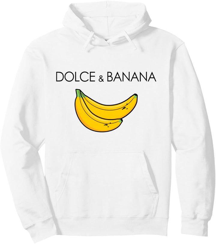 Dolce And Banana Lustiges Banane Funny Obst Früchte Design Pullover Hoodie