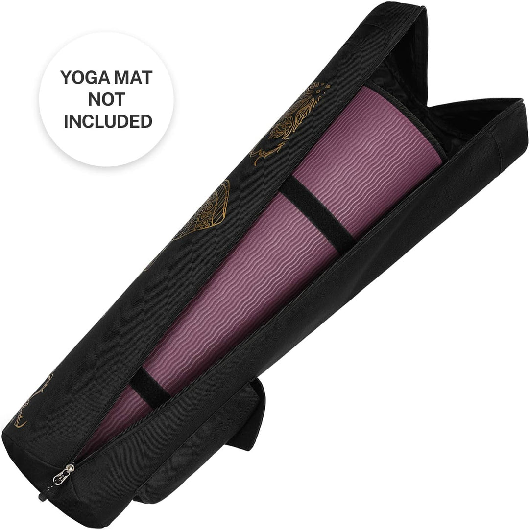 Gonex Yogatasche, Yogamatte Tasche Durchgehender Reissverschluss für Robuste wasserdichte Yogamatten