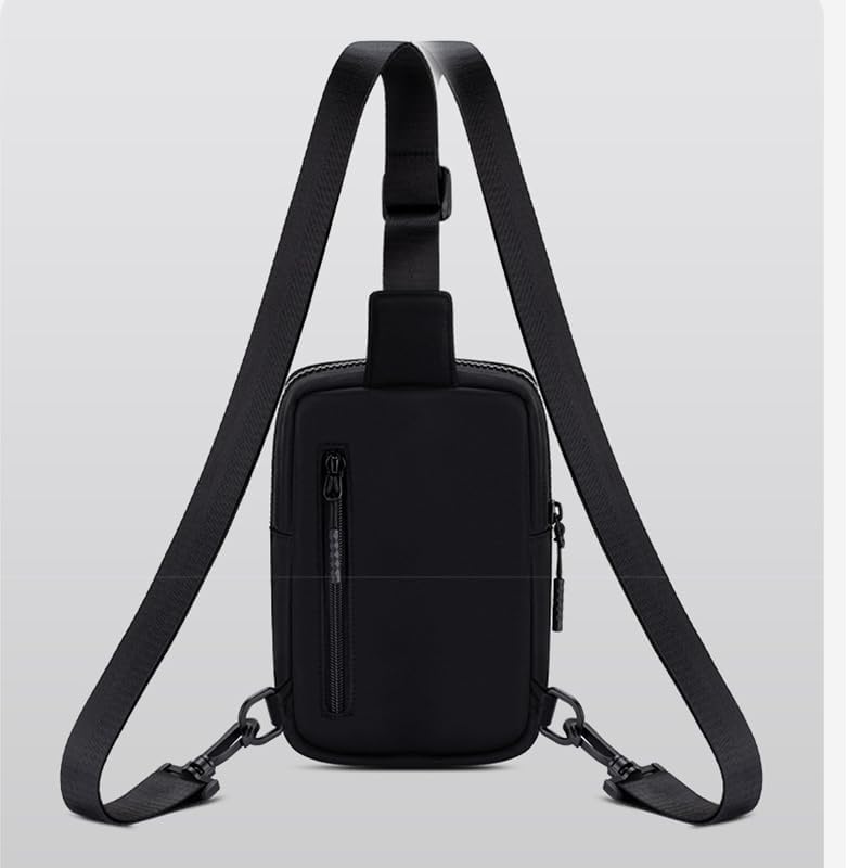 Umhängetasche Herren Brusttasche Schultertasche Damen Crossbody Bag Sling Bag Chest Klein Handytasch