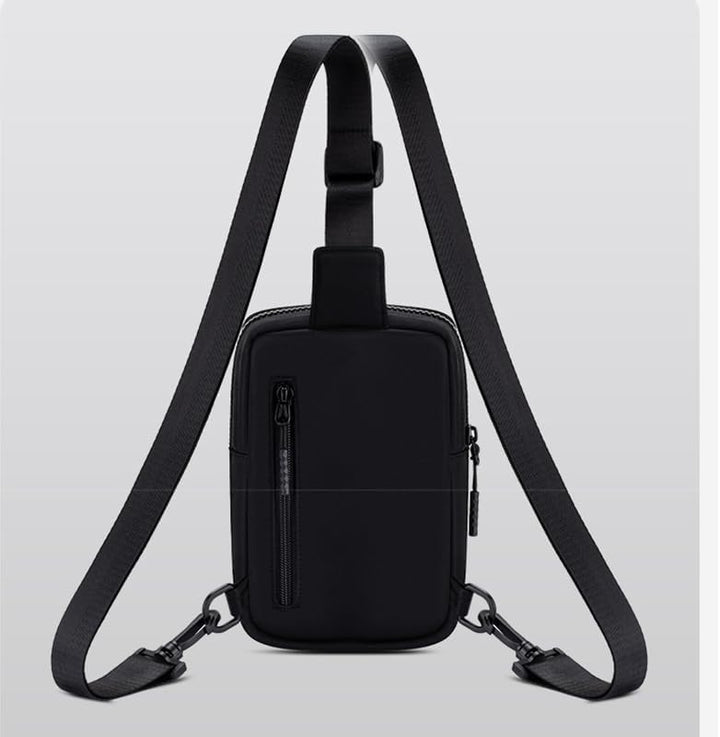 Umhängetasche Herren Brusttasche Schultertasche Damen Crossbody Bag Sling Bag Chest Klein Handytasch