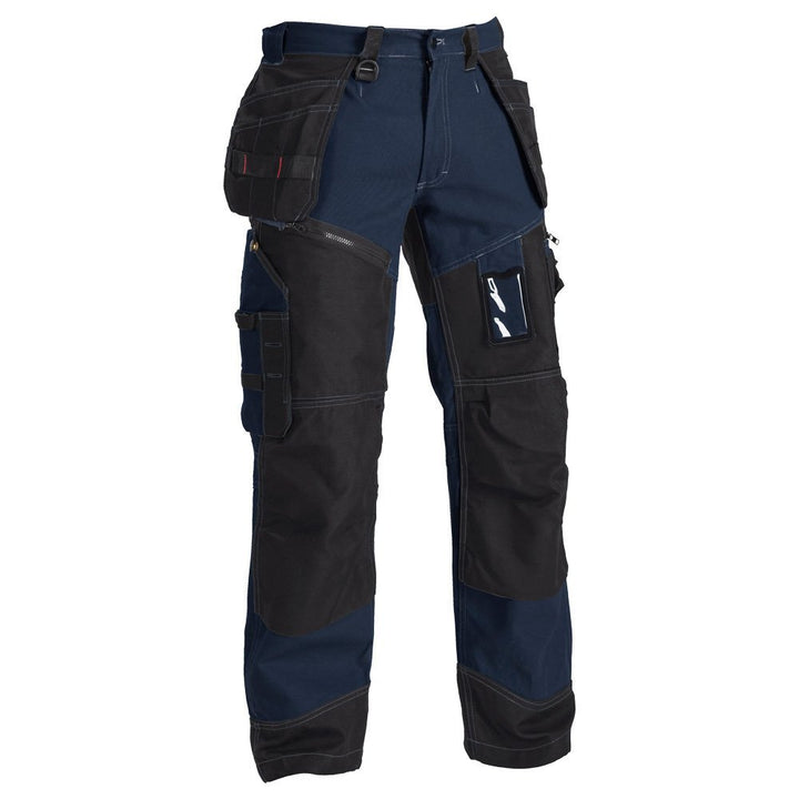 Blåkläder 15001370 Werker Hosen X1500, Dunkelblau, D120 D120 Navy Blue / Black, D120 Navy Blue / Bla