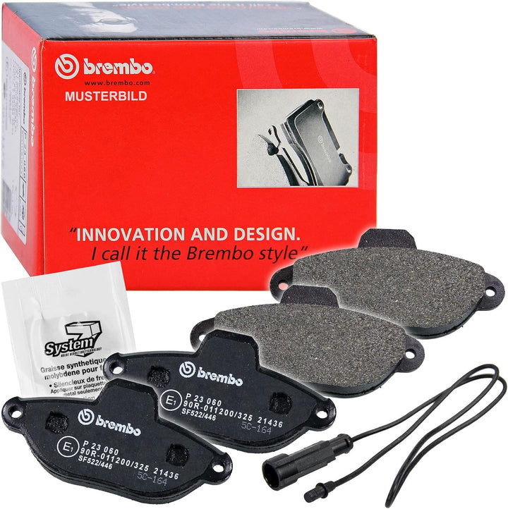 Brembo P 23 108 Bremsbelagsatz, Scheibenbremse - (4-teilig)
