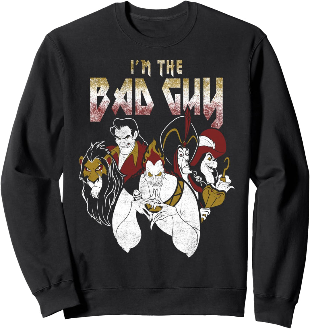 Disney Villains I'm The Bad Guy Group Portrait Sweatshirt