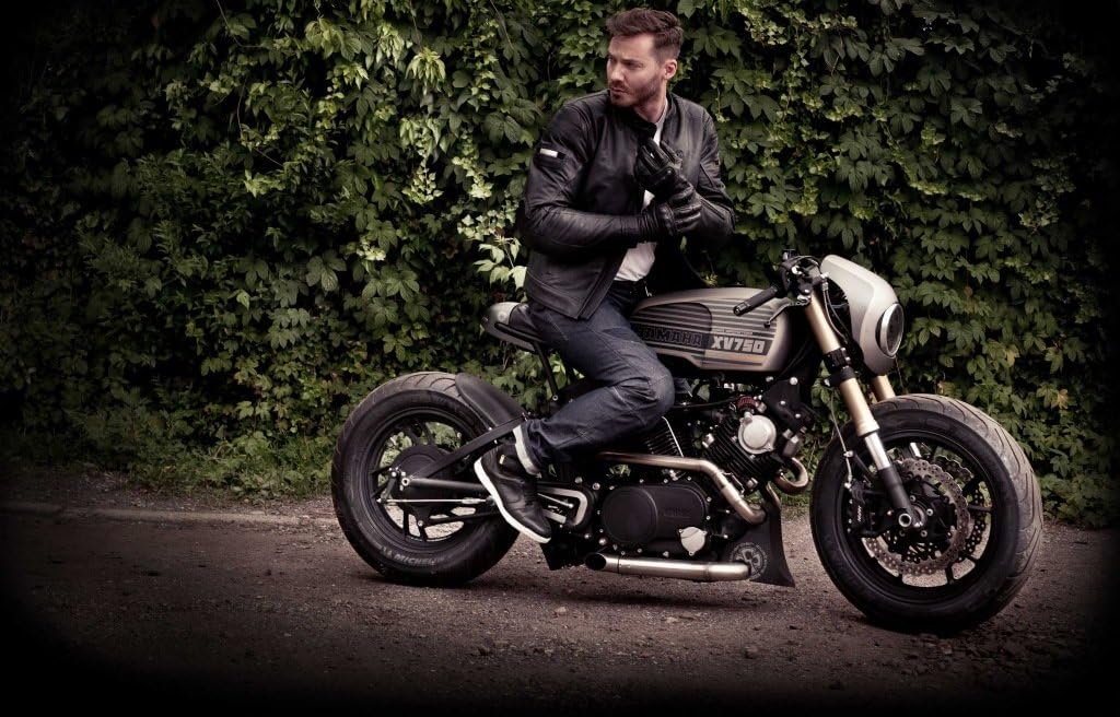 SHIMA Caliber Motorradhandschuhe Damen Herren - Klassische, Vintage, Sommer mit Protektoren XXL Schw